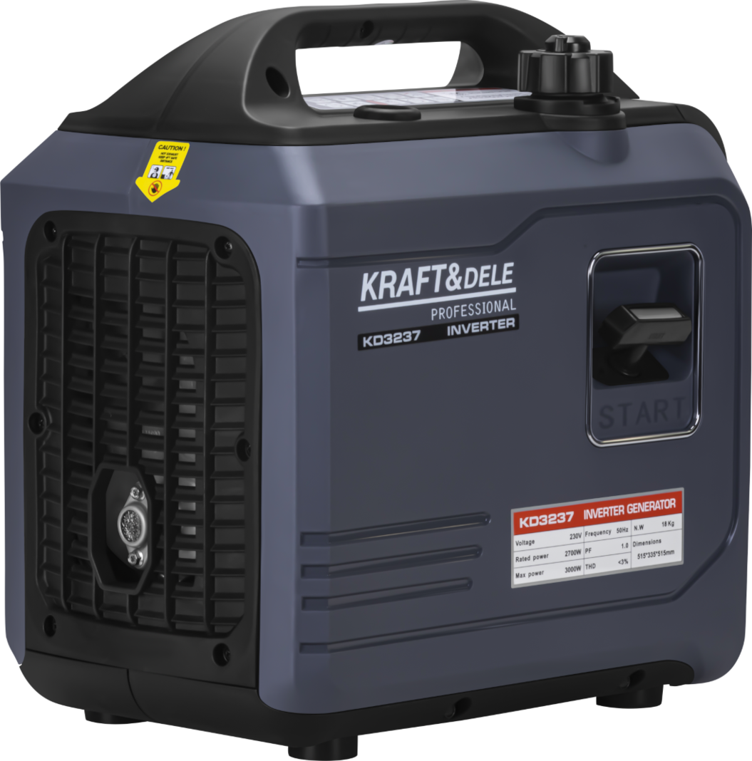 Inverter generator 2.7/3kW 230V KD3237