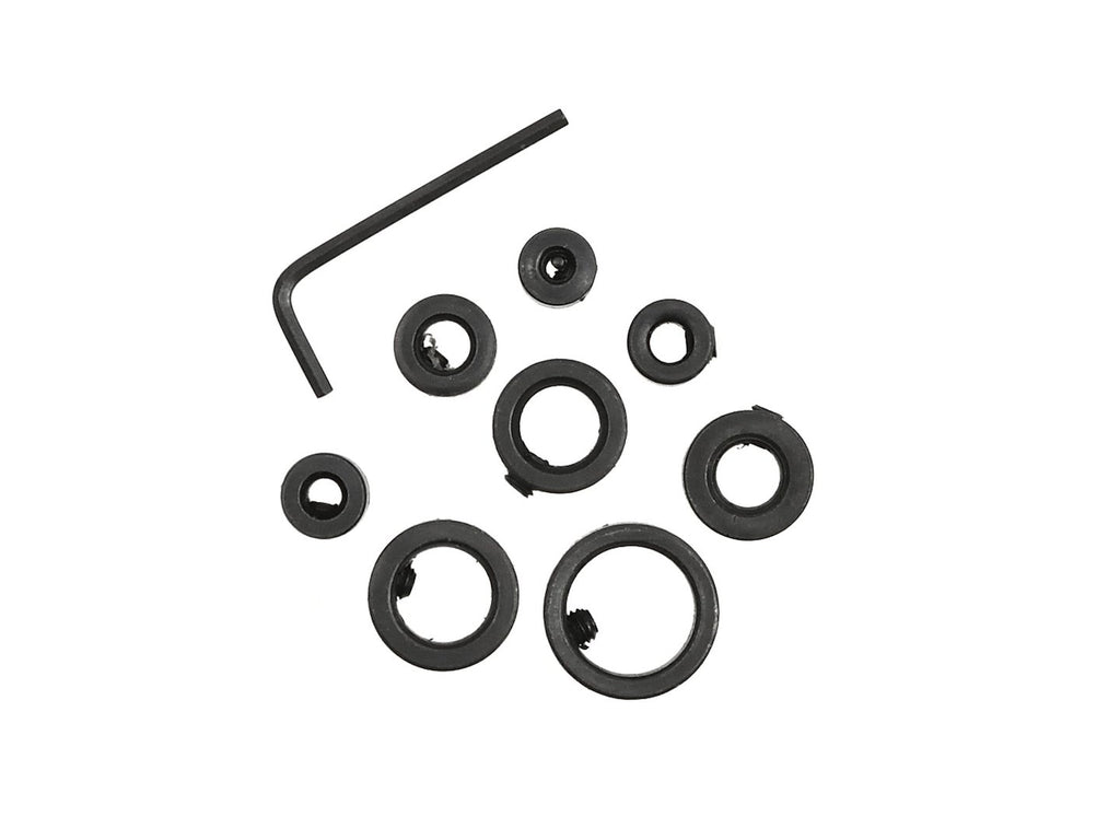 Woodworking Drill Bit Depth Stop Collars Ring 3-16 mm