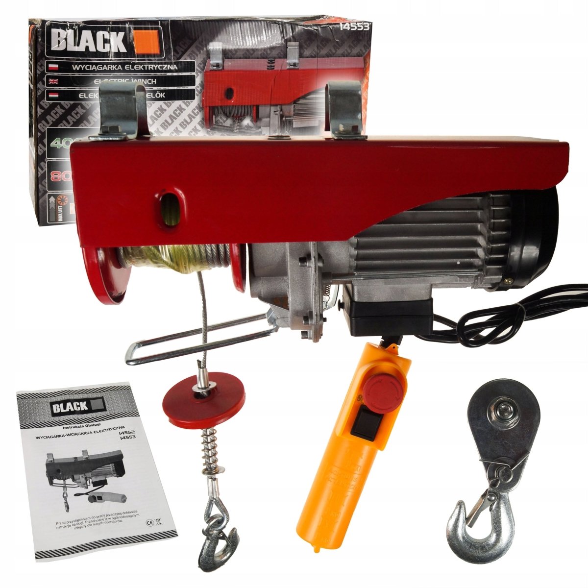 800kg elektriline vintsi 230V