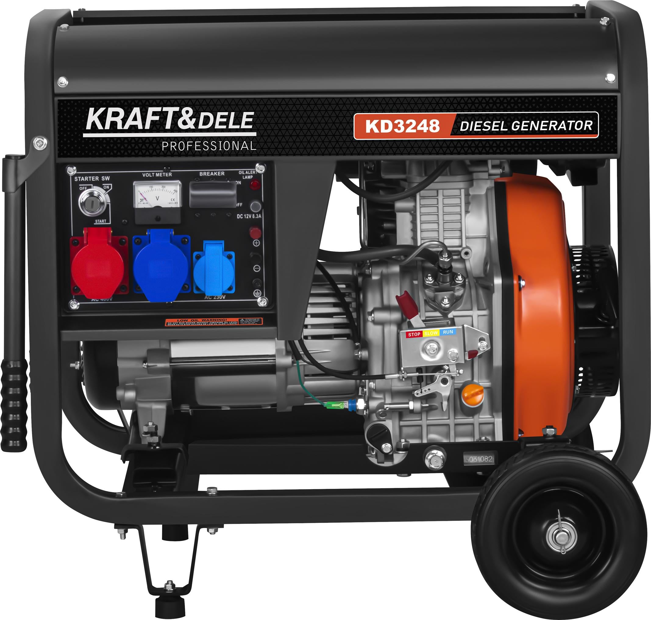 7kW 230/400V KD3248 Generator Set