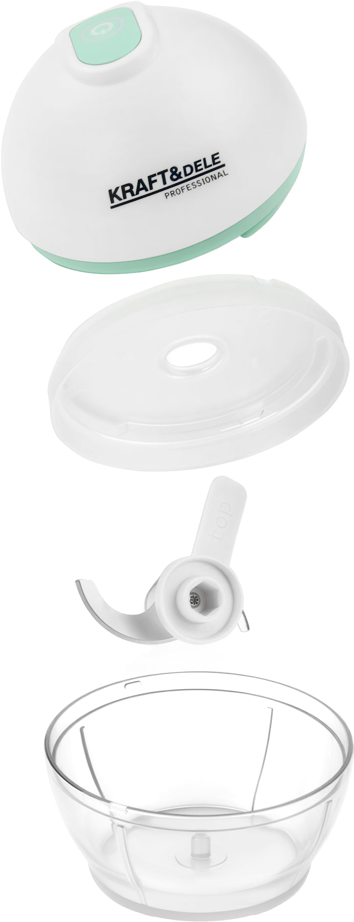 Cordless meat and vegetable chopper 150ml KD4363