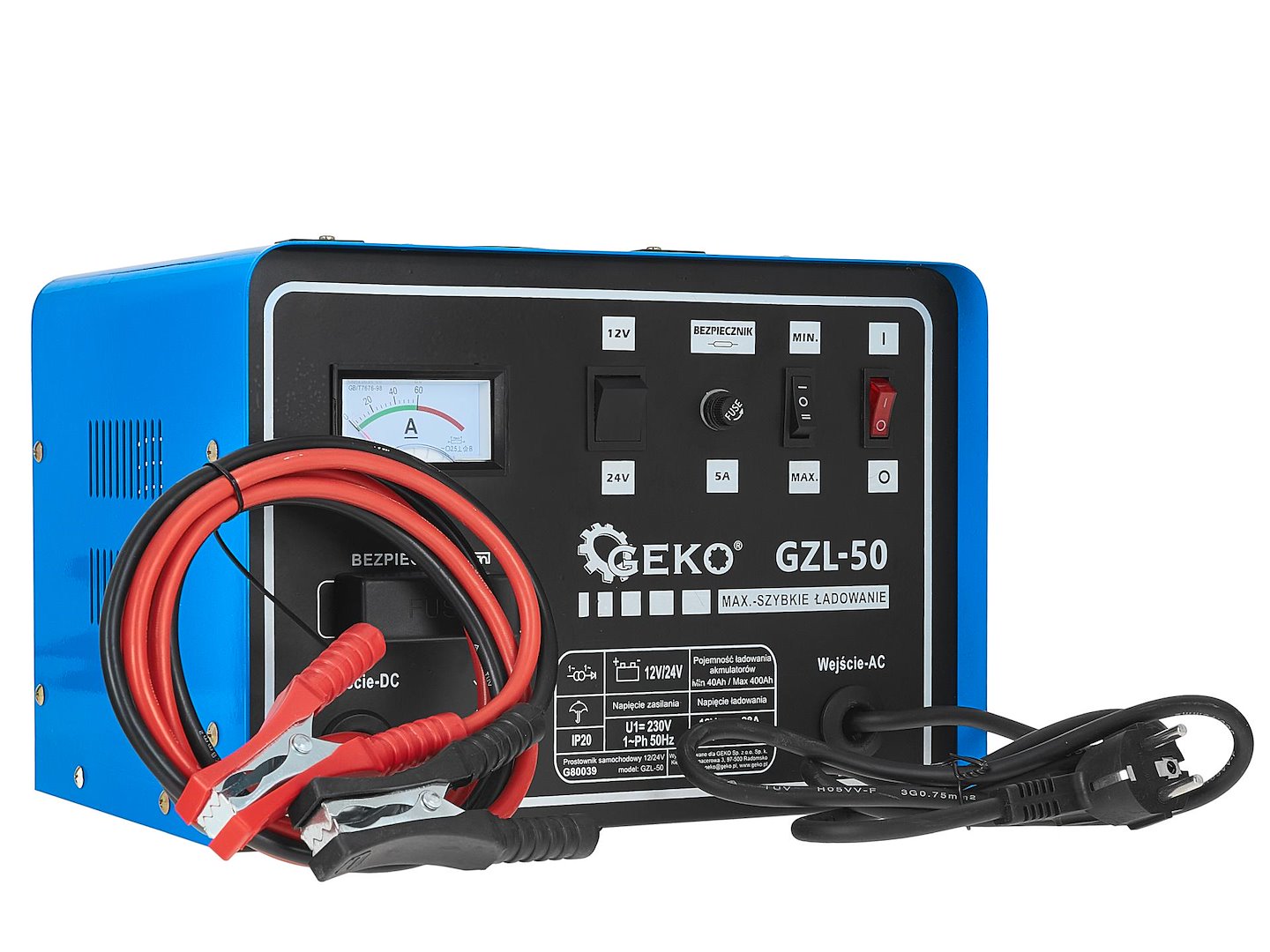 Battery Charger 12/24V GZL-50