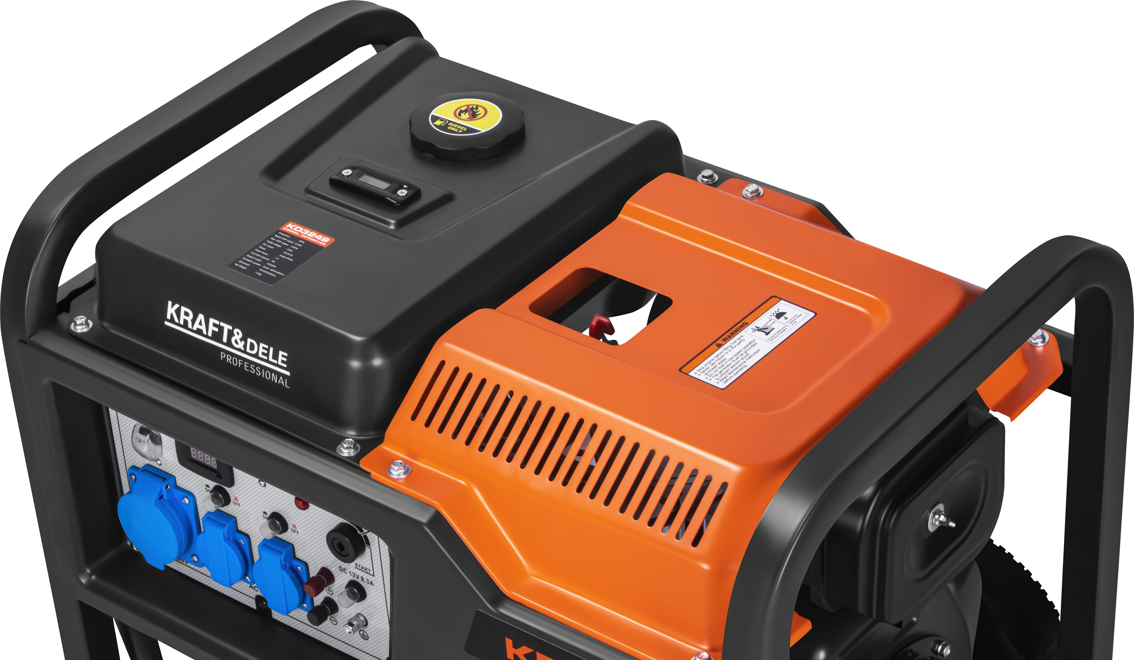 9kW 230V Generator KD3249