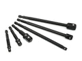 6-piece Impact Driver Socket Extension Set 1/4"-1/2"
