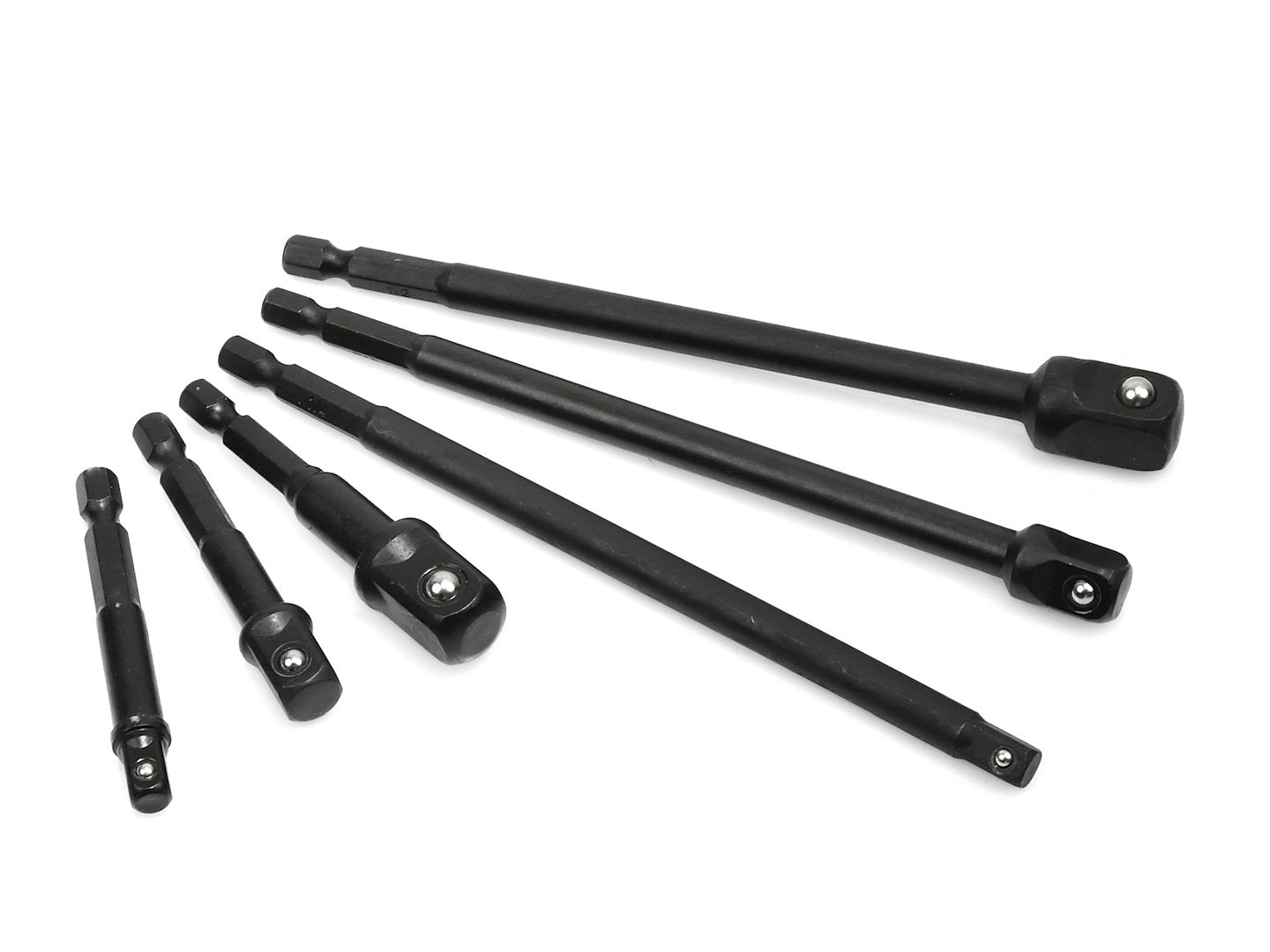 6-piece Impact Driver Socket Extension Set 1/4"-1/2"
