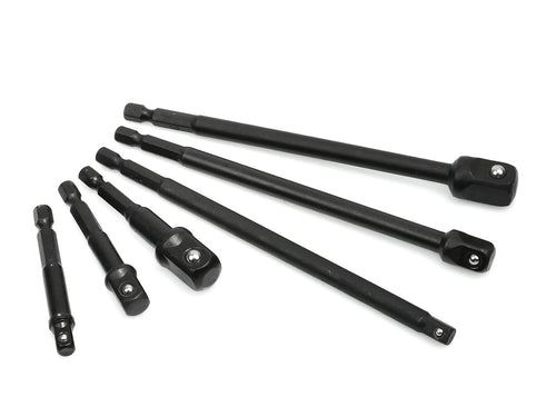 6-piece Impact Driver Socket Extension Set 1/4"-1/2"