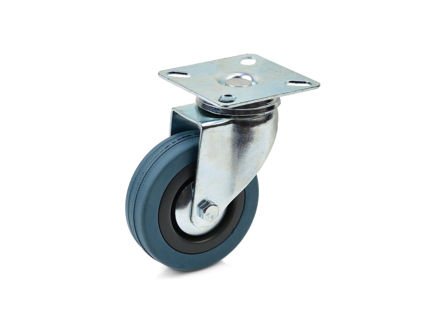 PR caster wheel swivel plate 75 mm