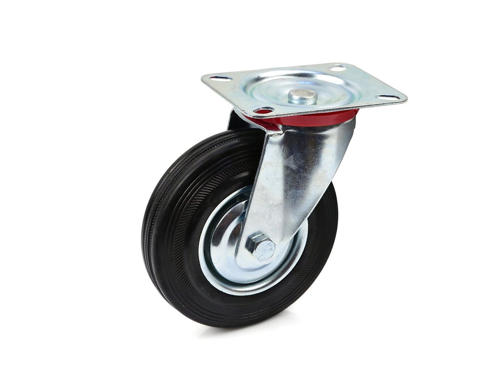 125 mm swivel plate caster wheel