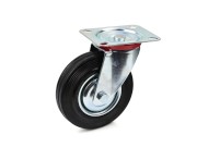 125 mm swivel plate caster wheel