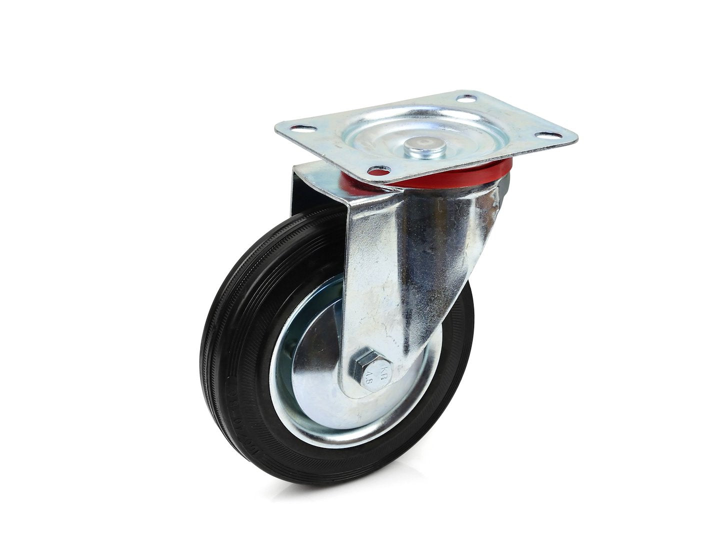 Caster Wheel, Swivel Plate — 160 mm