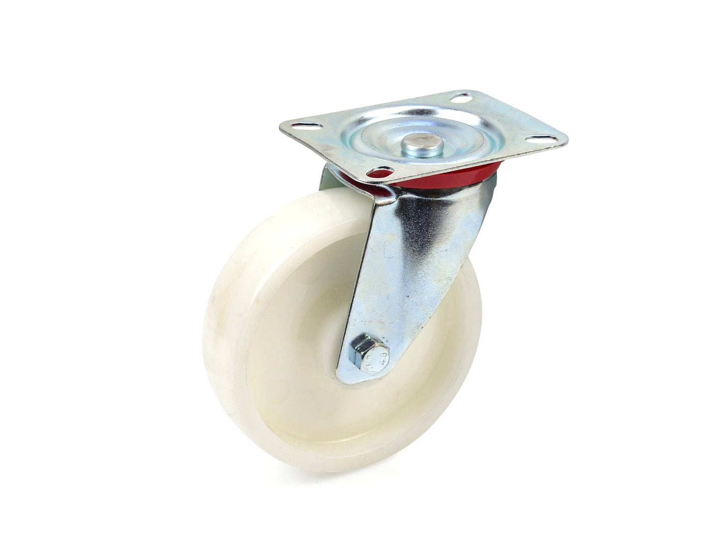 Caster wheel, swivel plate, 125 mm, PP