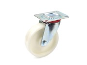 Caster wheel, swivel plate, 125 mm, PP