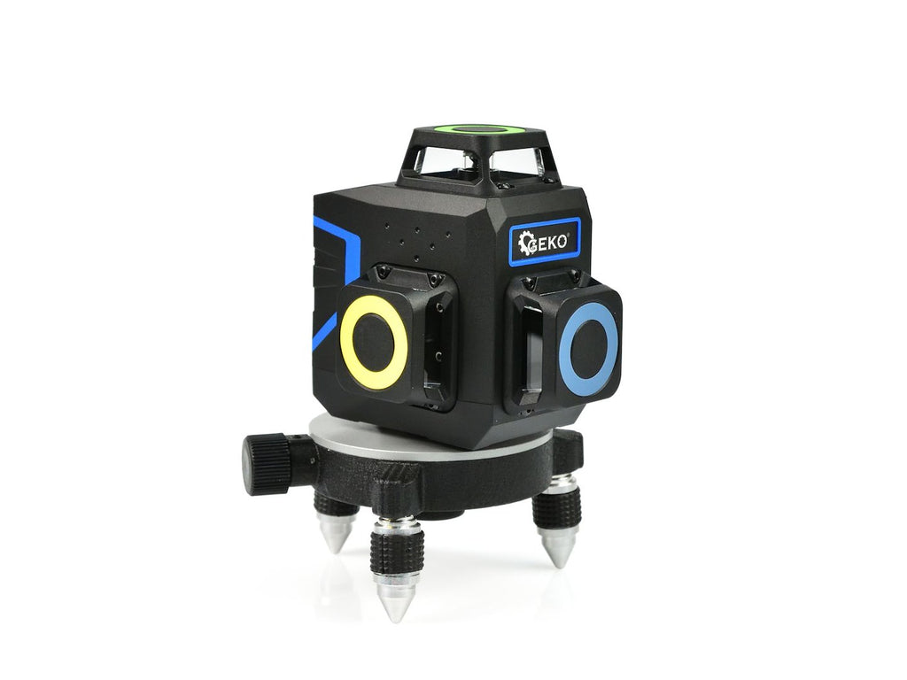 Self-leveling 3D 12-Line Green Laser Level Tool