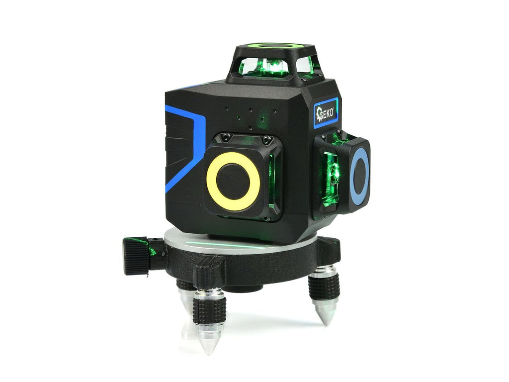 Self-leveling 3D 12-Line Green Laser Level Tool