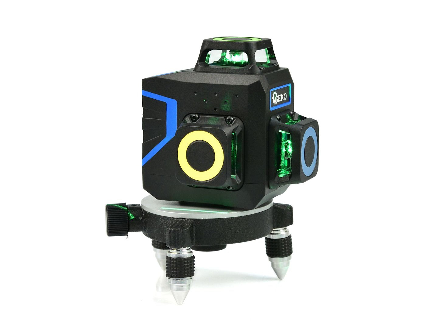 Self-leveling 3D 12-Line Green Laser Level Tool