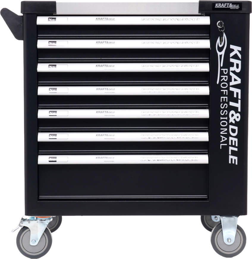 Workshop tool cabinet with 7 drawers KD1070