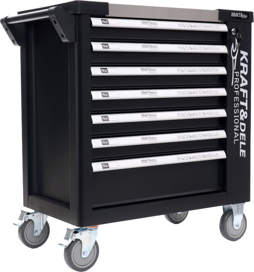 Workshop tool cabinet with 7 drawers KD1070