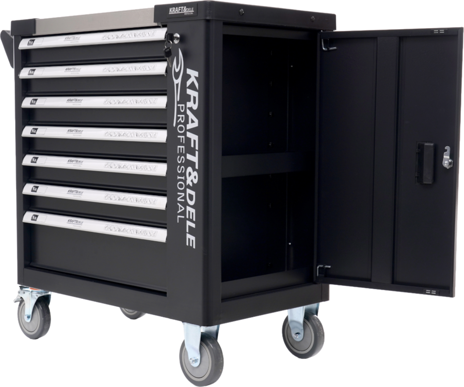 Workshop tool cabinet with 7 drawers KD1070
