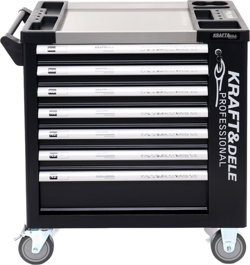 Workshop tool cabinet with 7 drawers KD1070