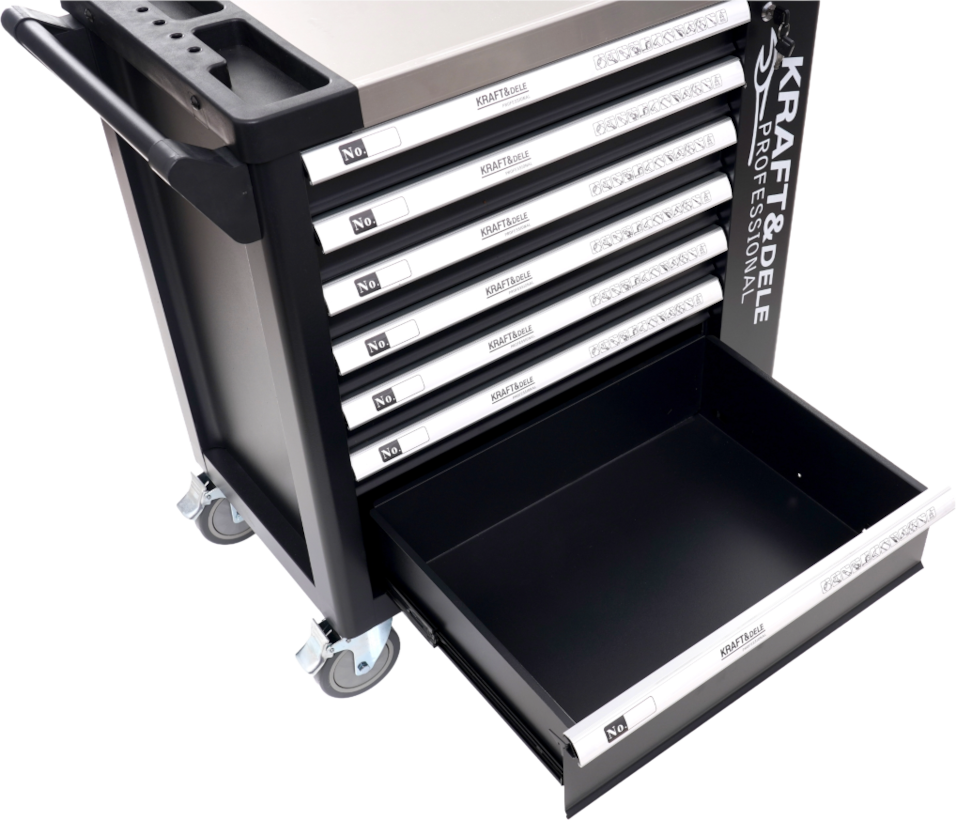 Workshop tool cabinet with 7 drawers KD1070