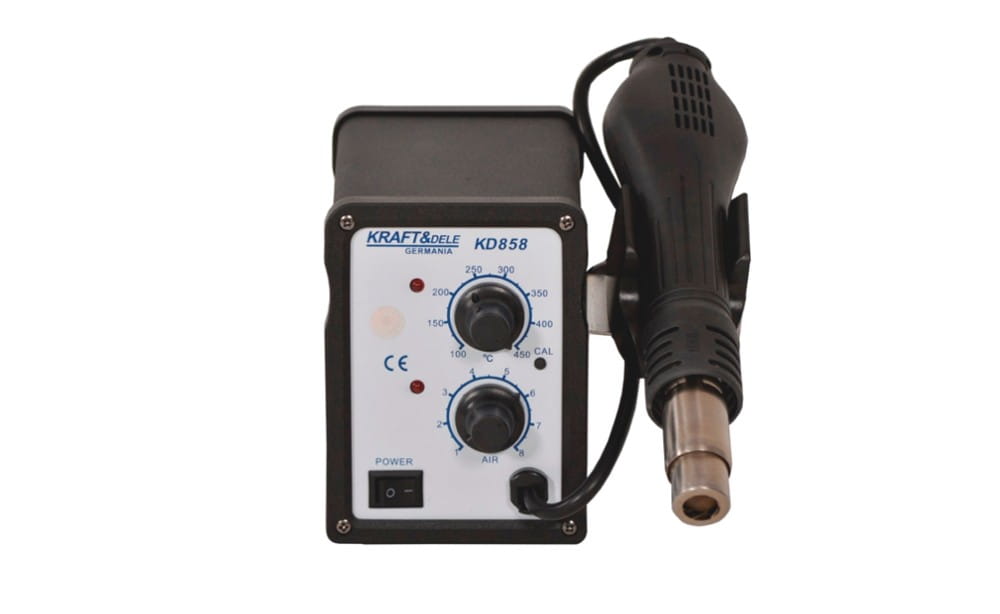 2-in-1 Plastic Welder with 4 Nozzles KD858