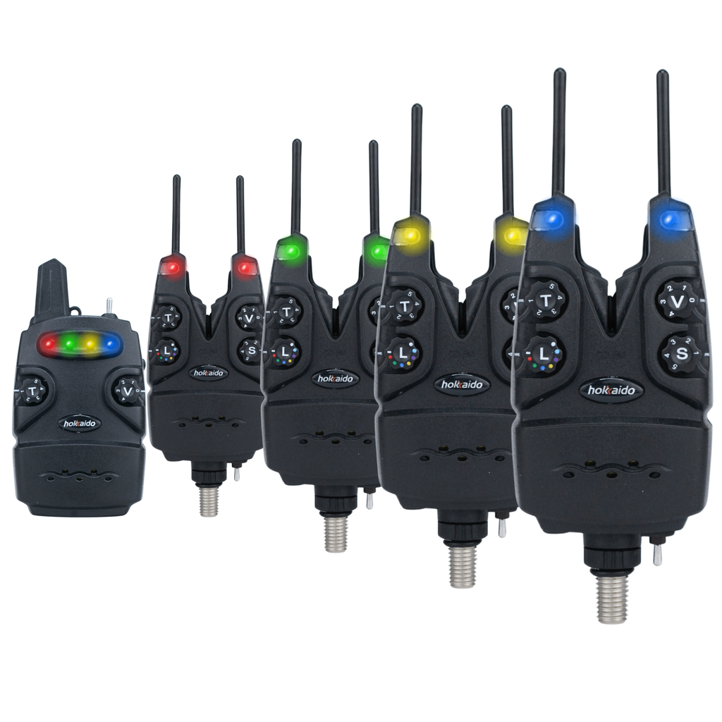 Hokkaido BAT RGB kalapüügi võtusignaalide komplekt 4+1 vastuvõtjaga W12062