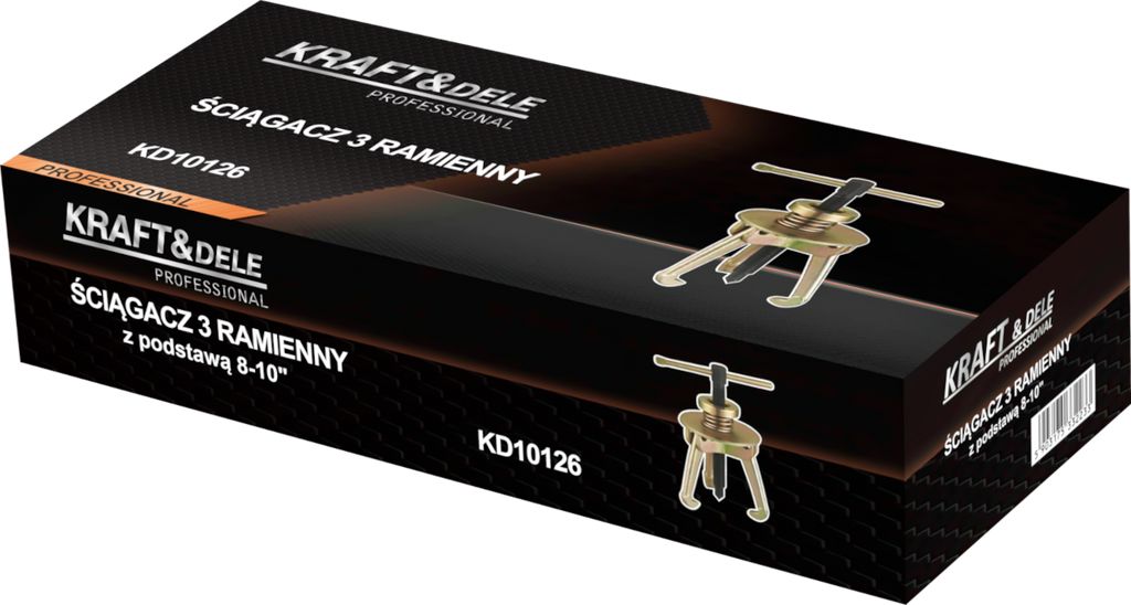 3-arm puller with 6''- 8'' base KD10126
