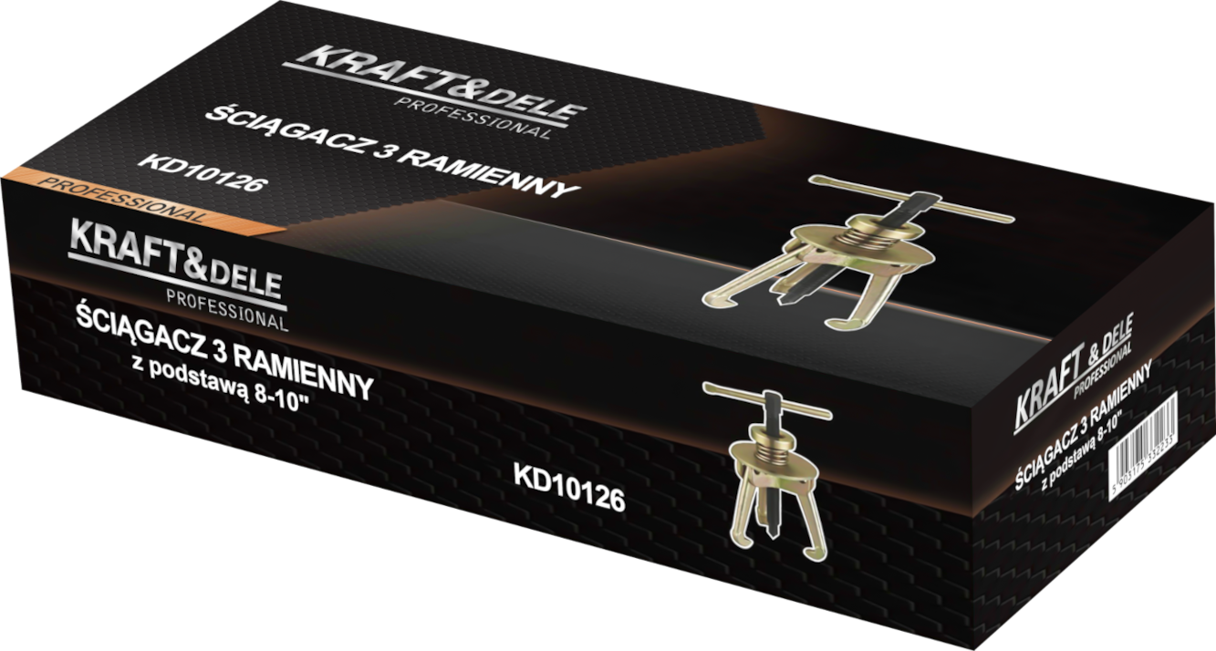 3-arm puller with 6''- 8'' base KD10126