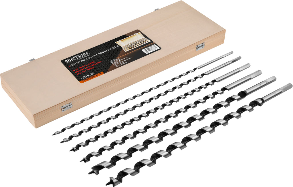 Wood drill bit set 6-18mm 6pcs. KD10266