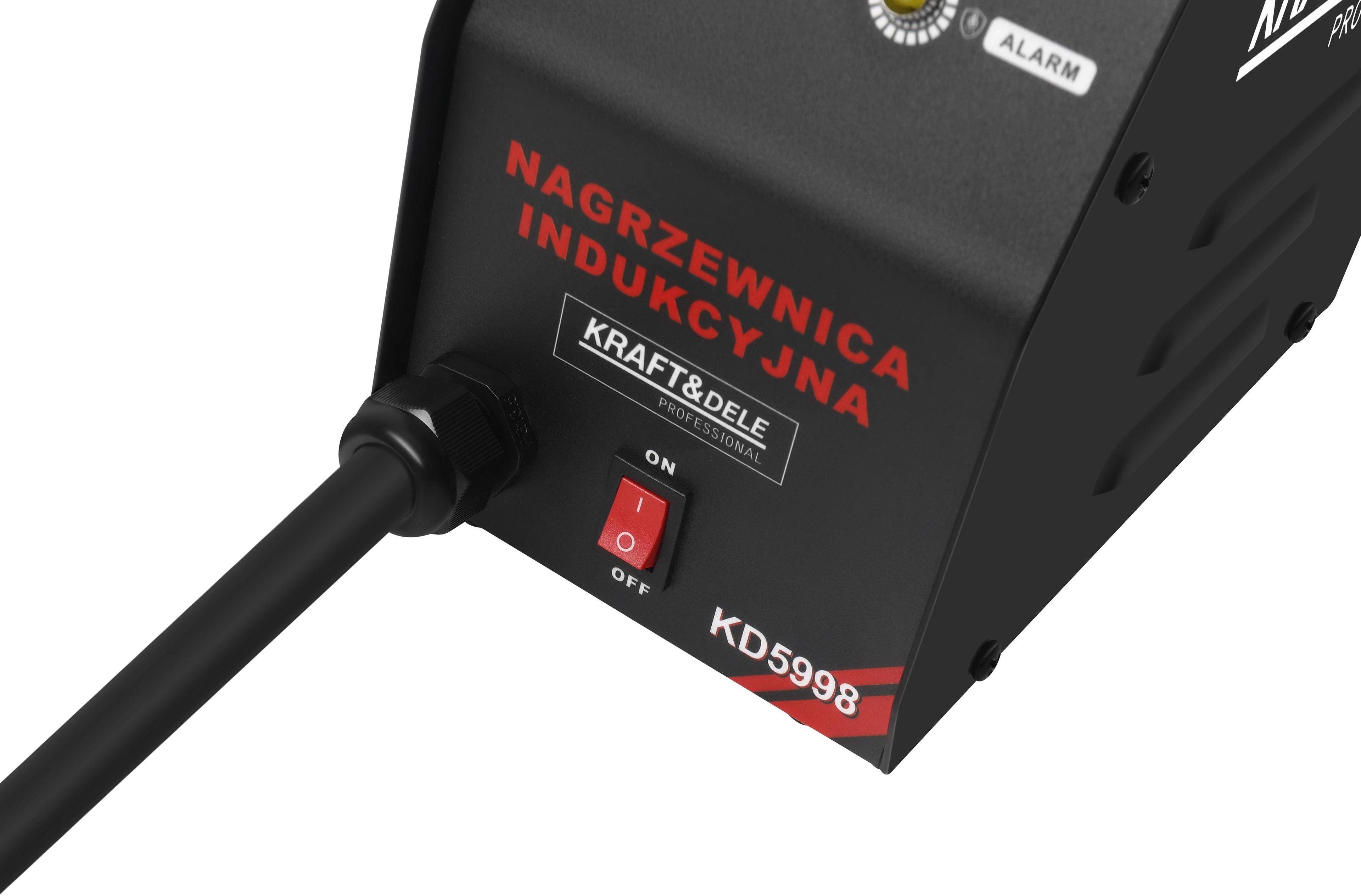 Induction heater for screws 1700W KD5998