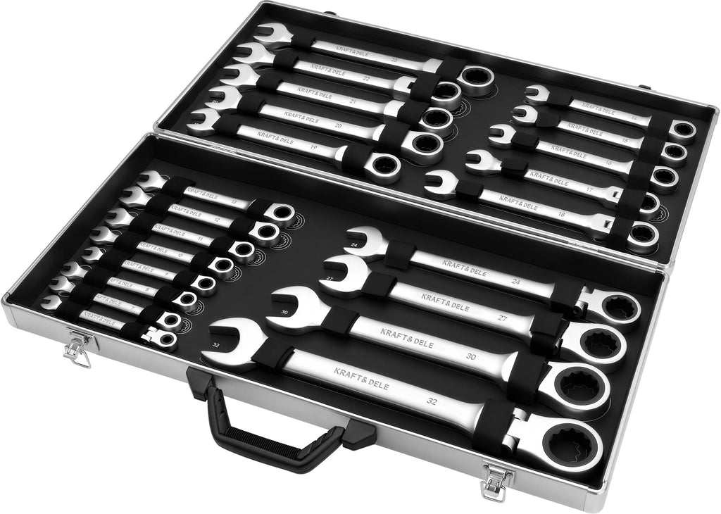 Ratchet combination wrenches 6-32 22pcs. KD11053