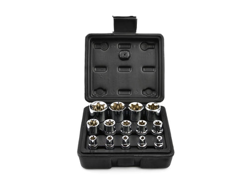14 pcs E4–E24 TORX Socket Set