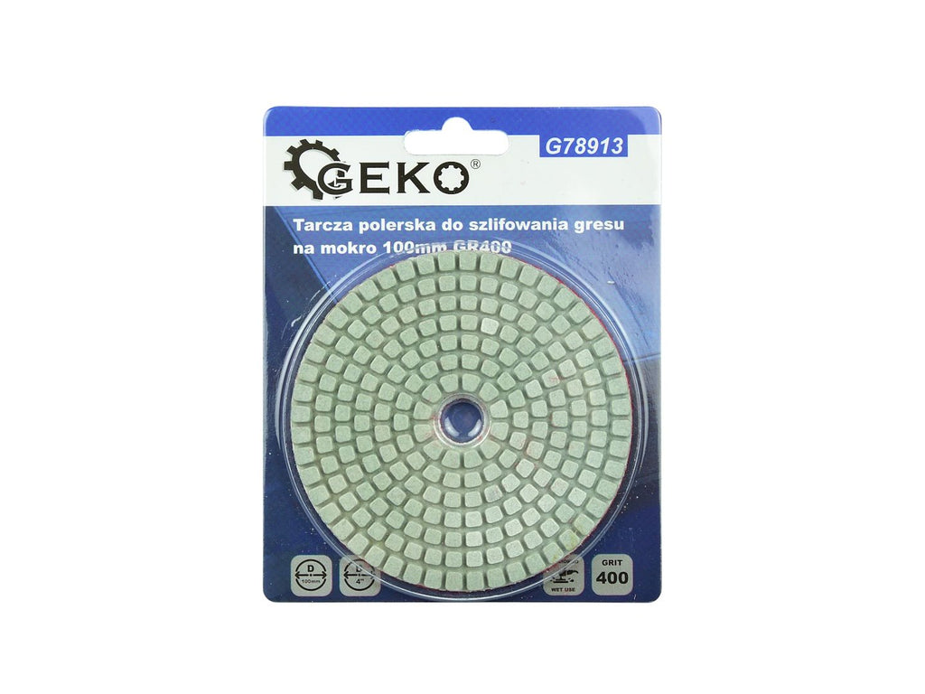 Diamond polishing pad 100 mm G400