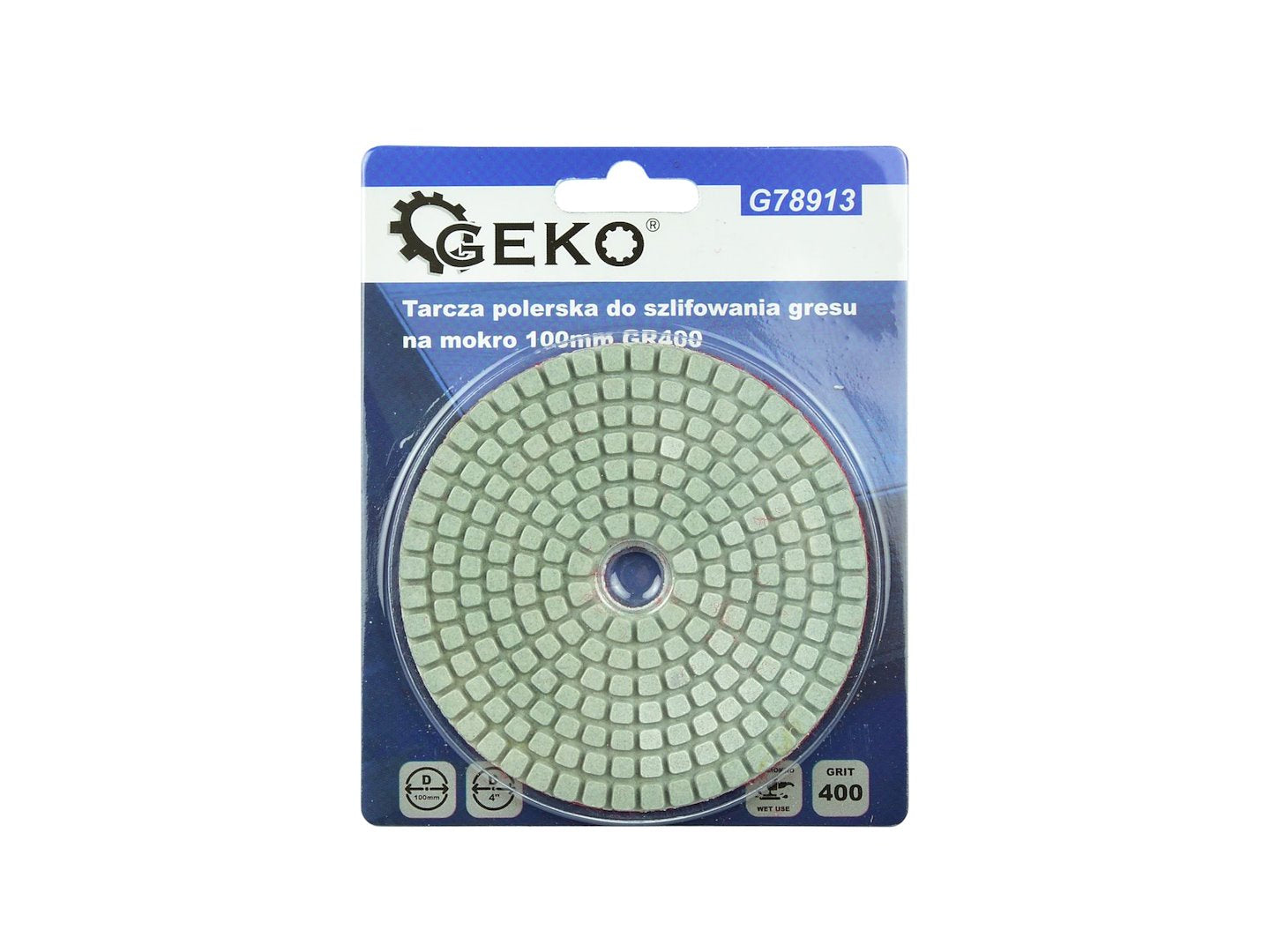 Diamond polishing pad 100 mm G400