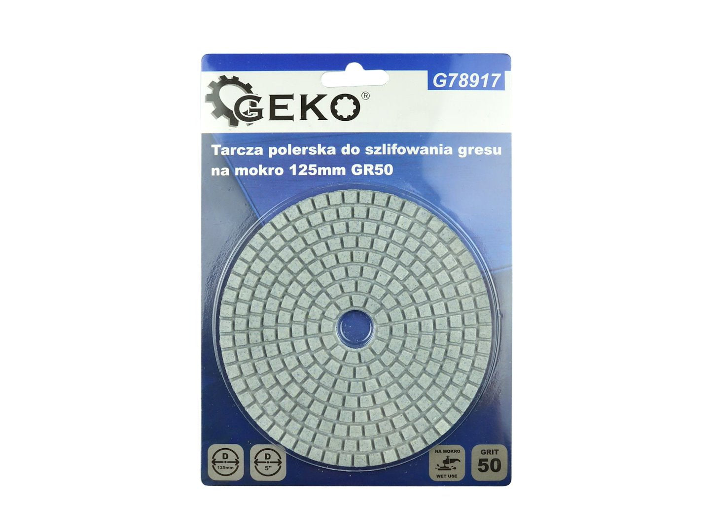Diamond Polishing Pad 125mm G50