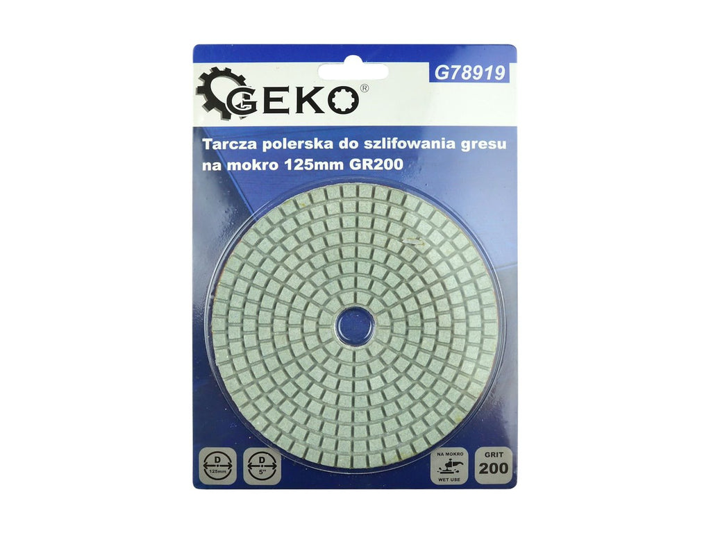 Diamond Polishing Pad 125mm G200