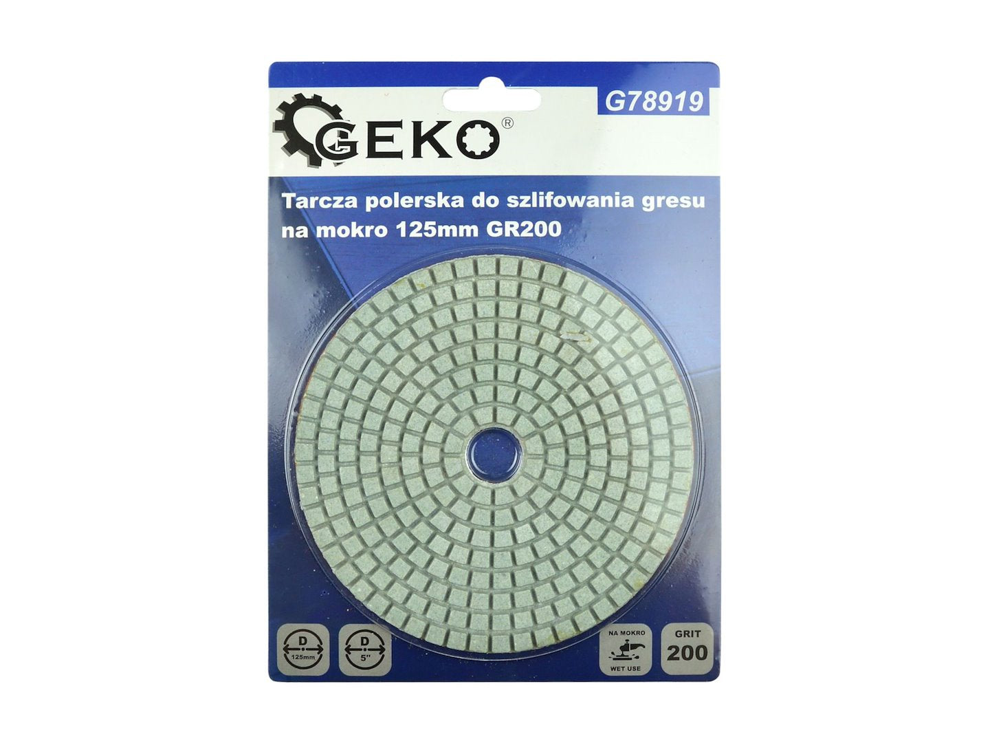 Diamond Polishing Pad 125mm G200