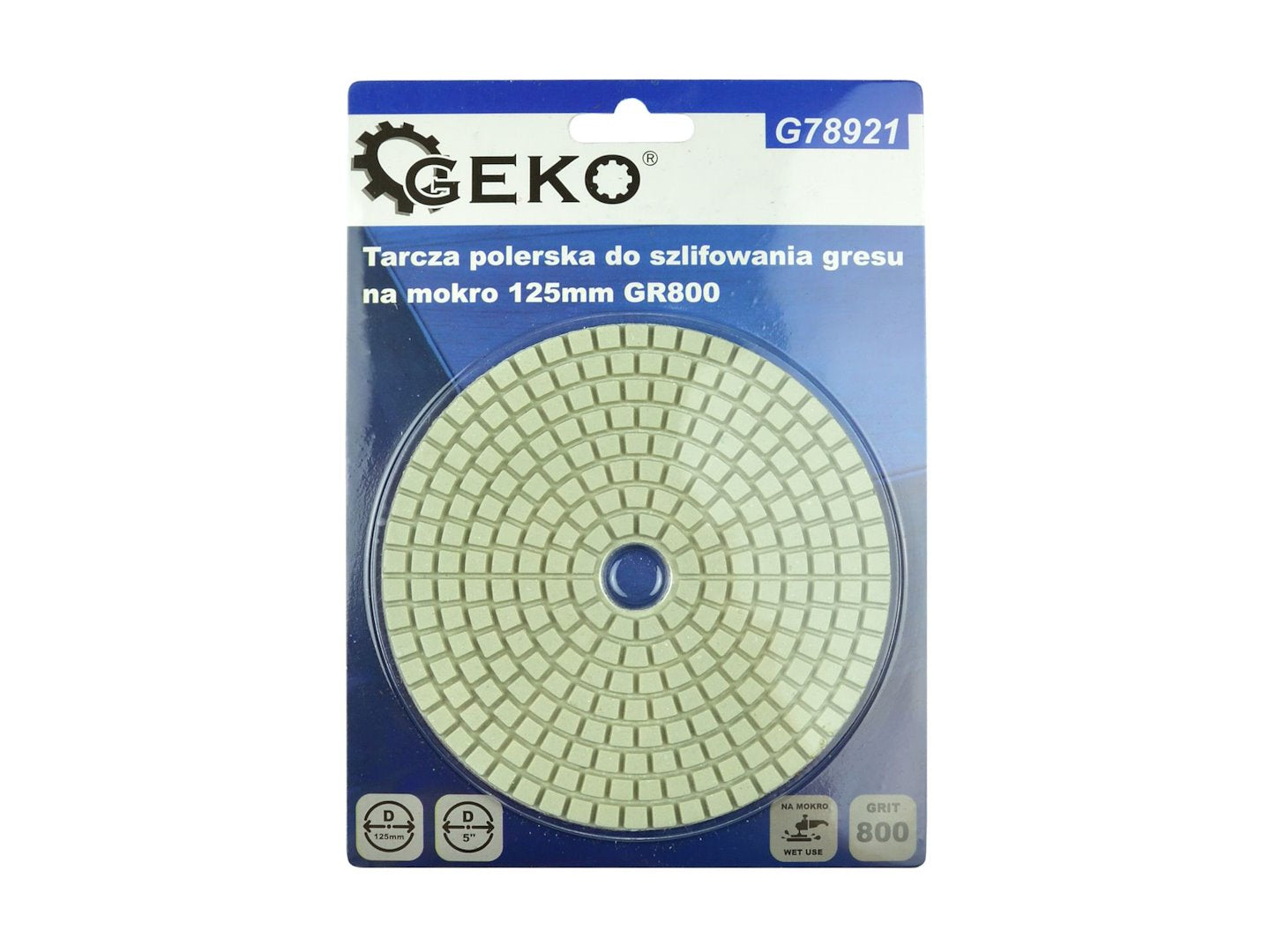 Diamond Polishing Pad 125mm G800