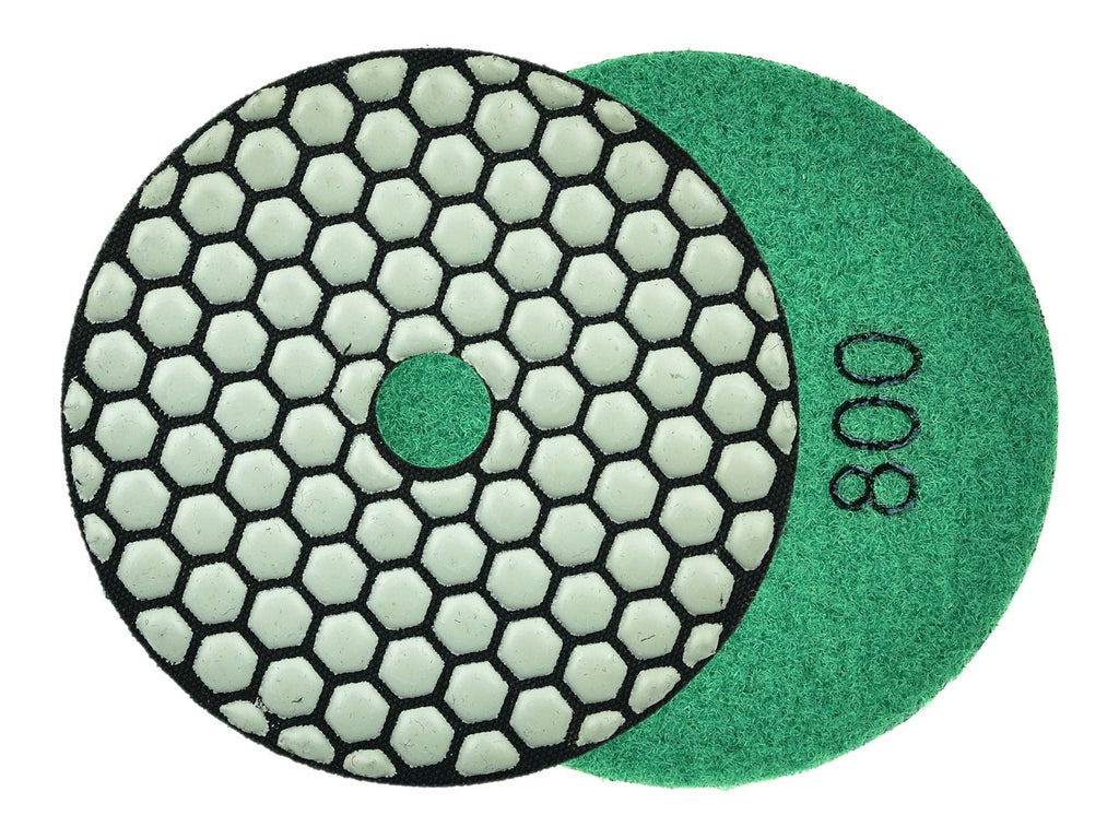 Diamond Dry Polishing Pad 100mm G800