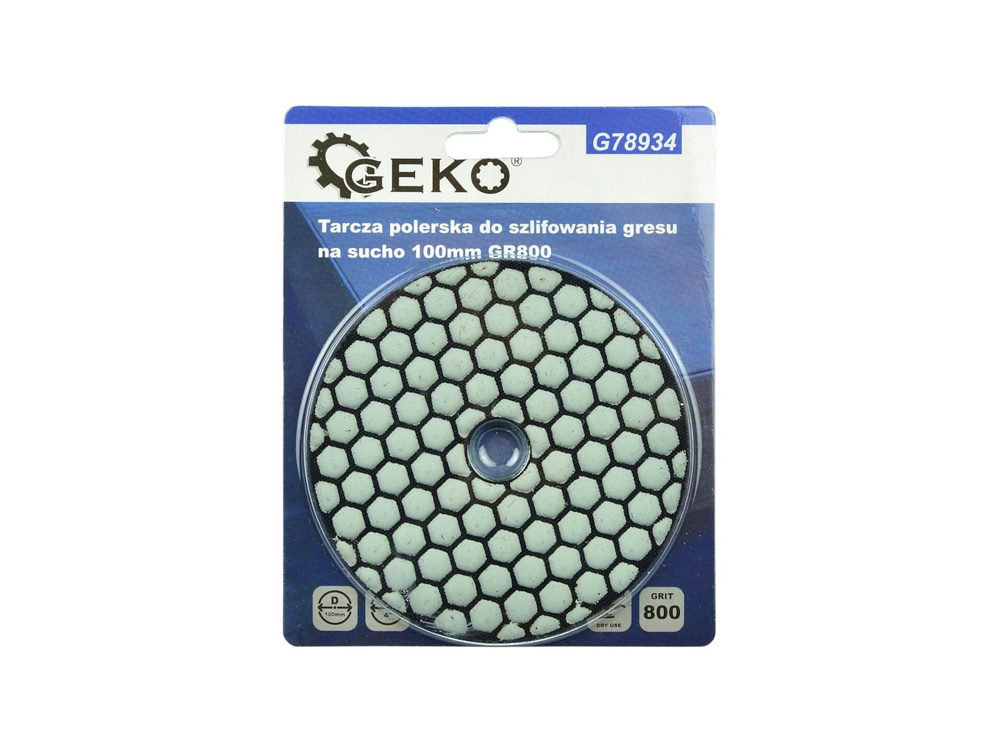 Diamond Dry Polishing Pad 100mm G800