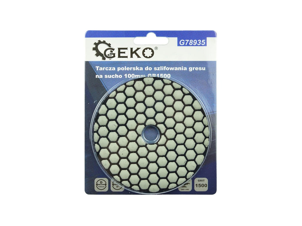 Diamond Dry Polishing Pad 100mm G1500