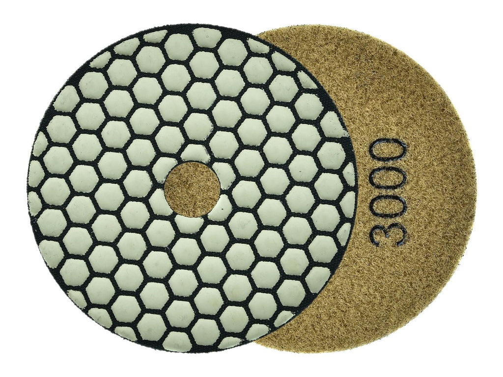 Diamond Dry Polishing Pad 100mm G3000
