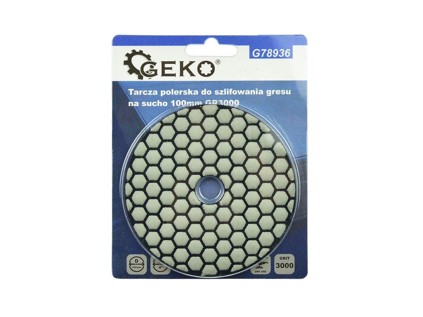 Diamond Dry Polishing Pad 100mm G3000
