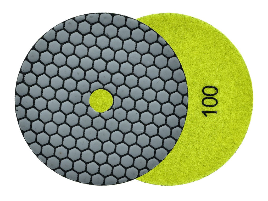 Diamond Dry Polishing Pad 125mm G100