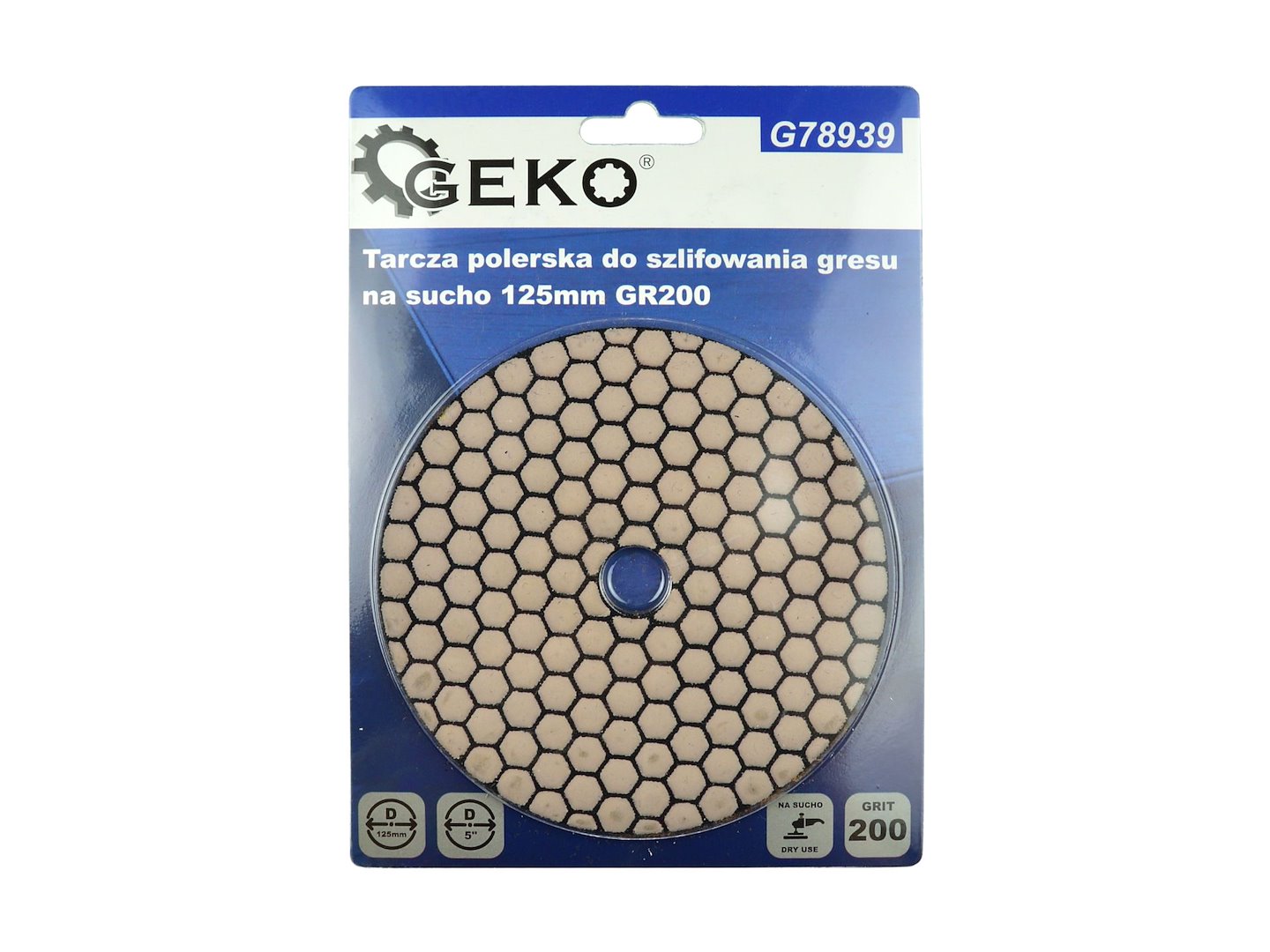 Diamond Dry Polishing Pad 125mm G200