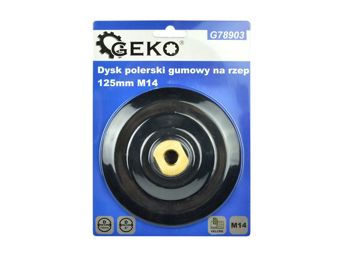 Rubber polishing pad Type 125
