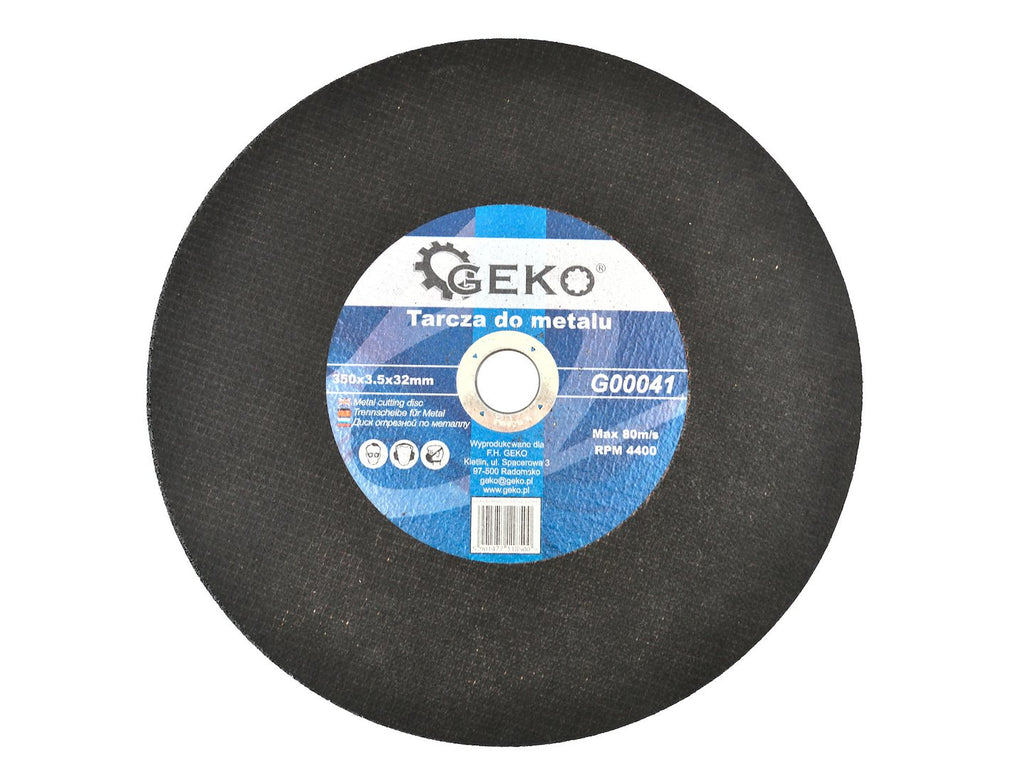 GEKO Metal Cutting Disc 350 x 3.5 x 32 mm
