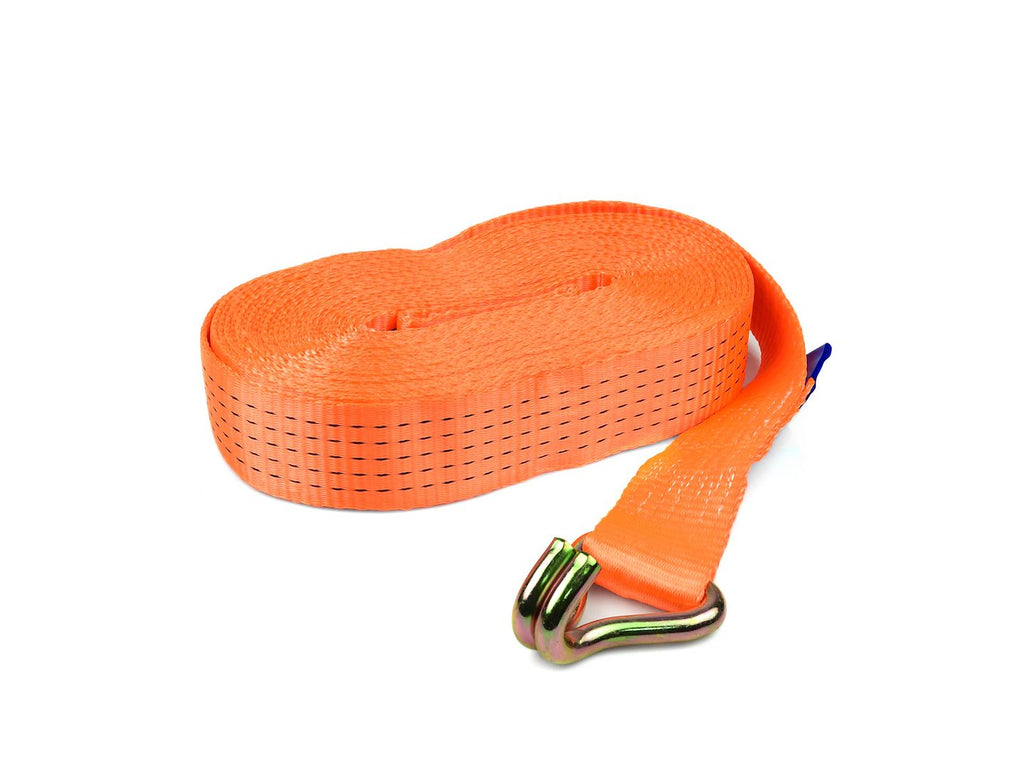 Ratchet Tie Down Strap with J-hooks 14 m / 5 T / 50 mm