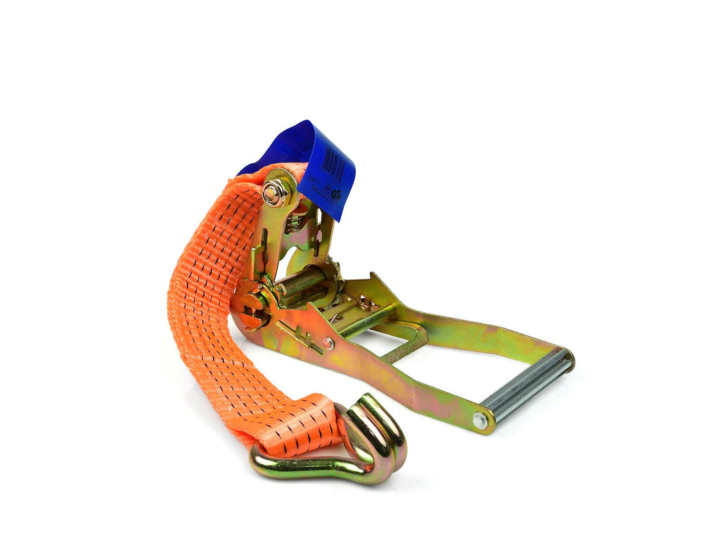 Ratchet Tie-Down Strap with J Hooks 16m / 5T / 50mm