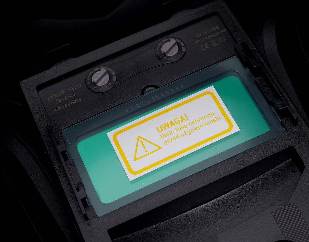 Keevituskiiver automaatselt tumeneva maskiga KD890